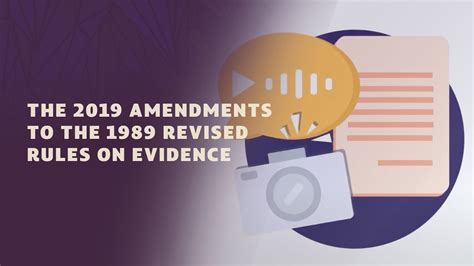 2019 AMENDMENTS TO THE 1989 REVISED RULES ON .